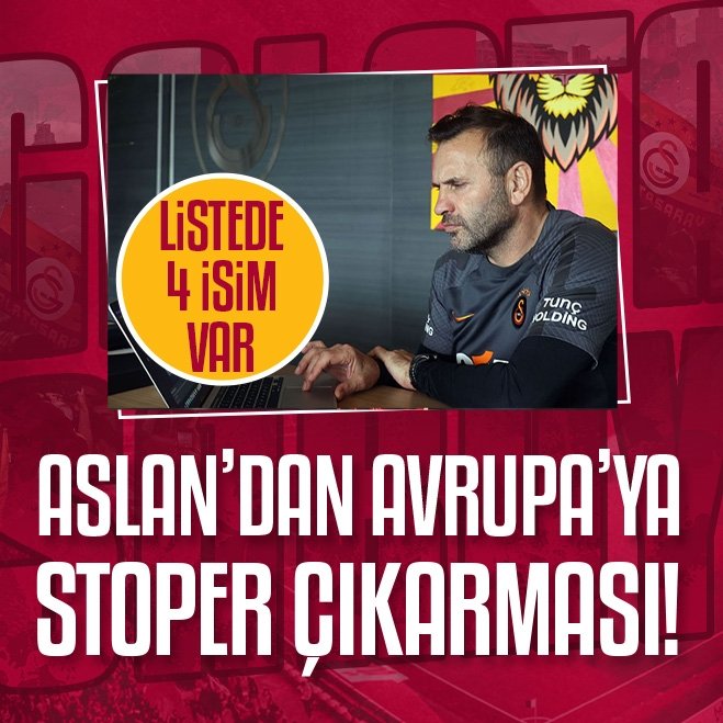 Galatasaray, Stoper Transferi İçin Gün Sayıyor: 4 İsim Üzerinde Yoğunlaşan Çalışmalar